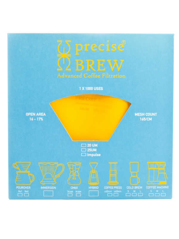 Precise Brew - Filtre réutilisable V60